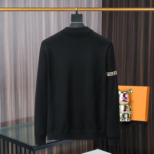 Cheap Versace Sweaters Long Sleeved For Men #1161873 Replica Wholesale [$45.00 USD] [ITEM#1161873] on Replica Versace Sweaters