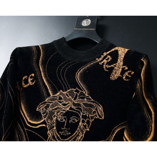 Cheap Versace Sweaters Long Sleeved For Men #1161883 Replica Wholesale [$48.00 USD] [ITEM#1161883] on Replica Versace Sweaters