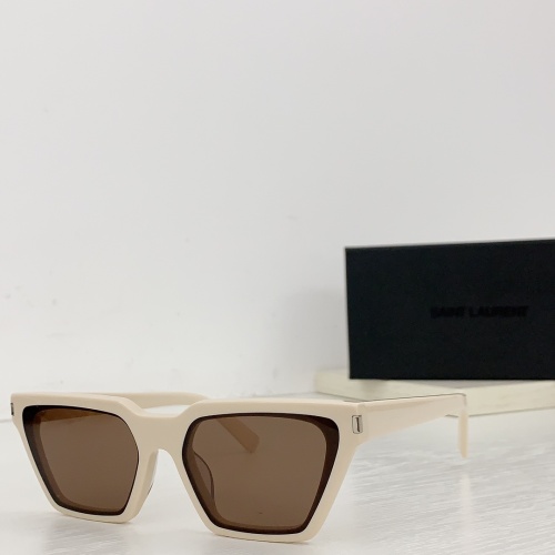 Cheap Yves Saint Laurent YSL AAA Quality Sunglasses #1161977 Replica Wholesale [$60.00 USD] [ITEM#1161977] on Replica Yves Saint Laurent YSL AAA Quality Sunglasses