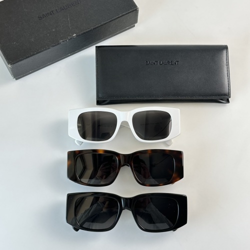 Cheap Yves Saint Laurent YSL AAA Quality Sunglasses #1161994 Replica Wholesale [$56.00 USD] [ITEM#1161994] on Replica Yves Saint Laurent YSL AAA Quality Sunglasses