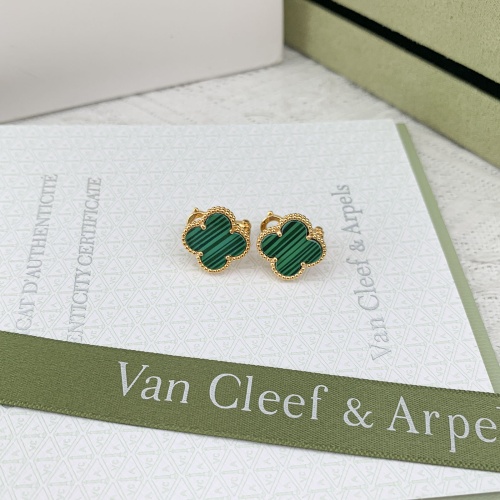 Cheap Van Cleef &amp; Arpels Earrings For Women #1162173 Replica Wholesale [$27.00 USD] [ITEM#1162173] on Replica Van Cleef &amp; Arpels Earrings