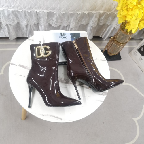 Cheap Dolce &amp; Gabbana D&amp;G Boots For Women #1162375 Replica Wholesale [$158.00 USD] [ITEM#1162375] on Replica Dolce &amp; Gabbana D&amp;G Boots