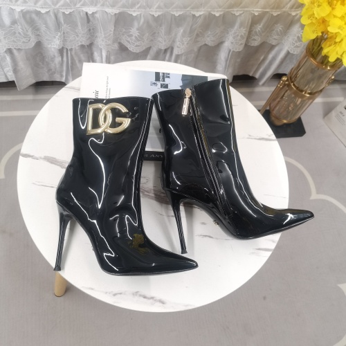 Cheap Dolce &amp; Gabbana D&amp;G Boots For Women #1162376 Replica Wholesale [$158.00 USD] [ITEM#1162376] on Replica Dolce &amp; Gabbana D&amp;G Boots
