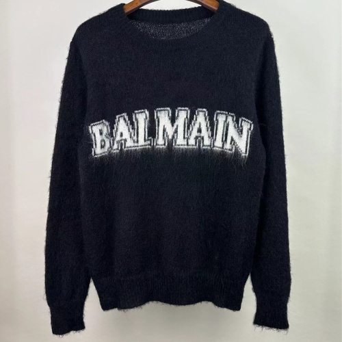Cheap Balmain Sweaters Long Sleeved For Unisex #1162412 Replica Wholesale [$48.00 USD] [ITEM#1162412] on Replica Balmain Sweaters