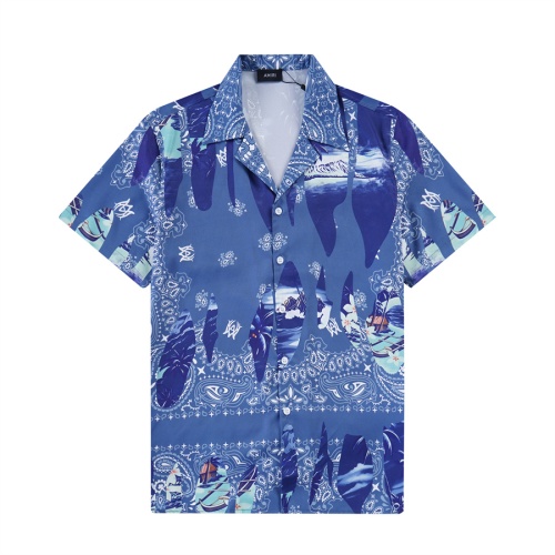 Cheap Amiri Shirts Short Sleeved For Men #1162415 Replica Wholesale [$36.00 USD] [ITEM#1162415] on Replica Amiri Shirts