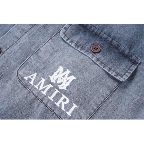 Cheap Amiri Shirts Short Sleeved For Unisex #1162466 Replica Wholesale [$42.00 USD] [ITEM#1162466] on Replica Amiri Shirts
