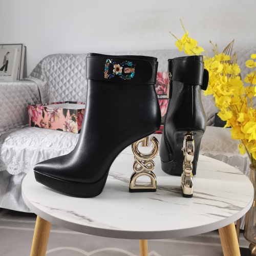 Cheap Dolce &amp; Gabbana D&amp;G Boots For Women #1162513 Replica Wholesale [$175.00 USD] [ITEM#1162513] on Replica Dolce &amp; Gabbana D&amp;G Boots