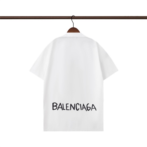 Cheap Balenciaga Shirts Short Sleeved For Men #1162535 Replica Wholesale [$36.00 USD] [ITEM#1162535] on Replica Balenciaga Shirts