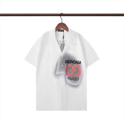 Cheap Balenciaga Shirts Short Sleeved For Men #1162537 Replica Wholesale [$36.00 USD] [ITEM#1162537] on Replica Balenciaga Shirts