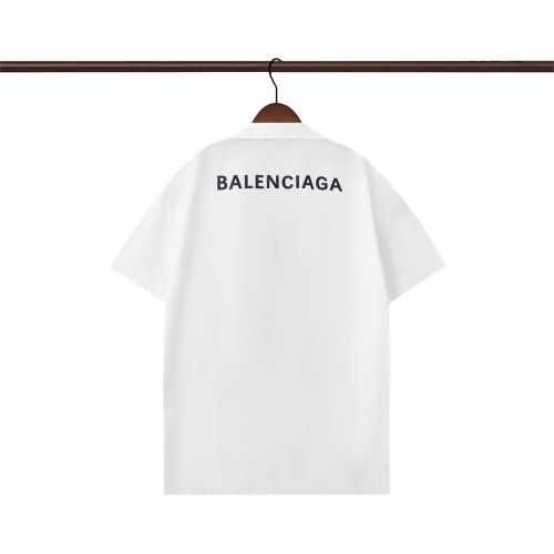 Cheap Balenciaga Shirts Short Sleeved For Men #1162537 Replica Wholesale [$36.00 USD] [ITEM#1162537] on Replica Balenciaga Shirts