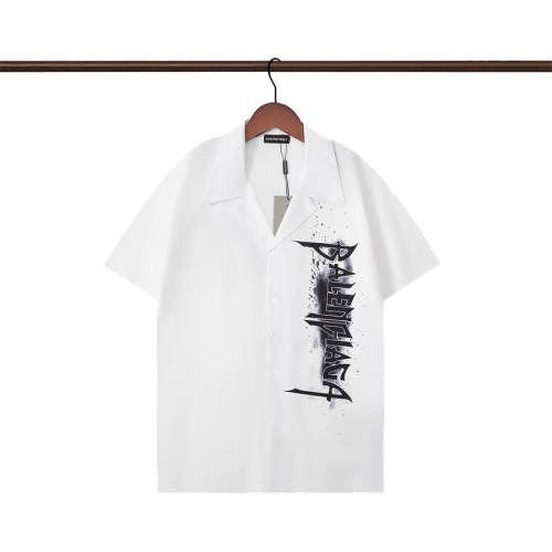 Cheap Balenciaga Shirts Short Sleeved For Men #1162539 Replica Wholesale [$36.00 USD] [ITEM#1162539] on Replica Balenciaga Shirts