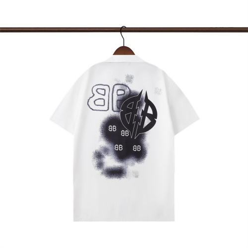 Cheap Balenciaga Shirts Short Sleeved For Men #1162539 Replica Wholesale [$36.00 USD] [ITEM#1162539] on Replica Balenciaga Shirts