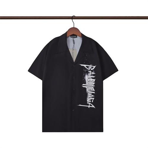 Cheap Balenciaga Shirts Short Sleeved For Men #1162540 Replica Wholesale [$36.00 USD] [ITEM#1162540] on Replica Balenciaga Shirts