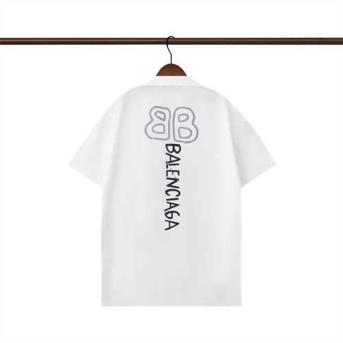 Cheap Balenciaga Shirts Short Sleeved For Men #1162541 Replica Wholesale [$36.00 USD] [ITEM#1162541] on Replica Balenciaga Shirts