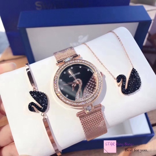 Cheap SWAROVSKI Watches For Women #1162840 Replica Wholesale [$34.00 USD] [ITEM#1162840] on Replica SWAROVSKI Watches