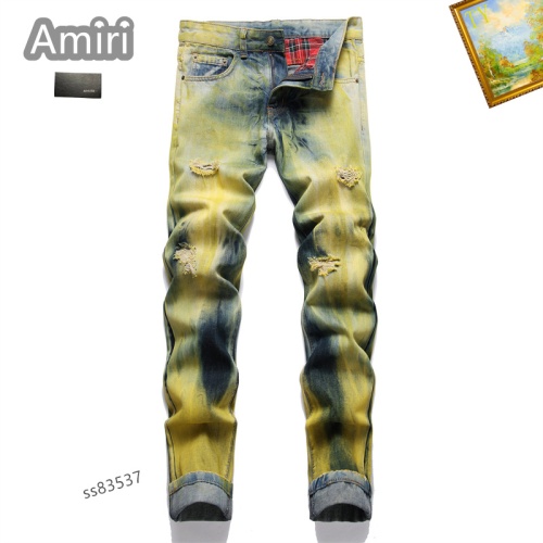 Cheap Amiri Jeans For Men #1163005 Replica Wholesale [$48.00 USD] [ITEM#1163005] on Replica Amiri Jeans