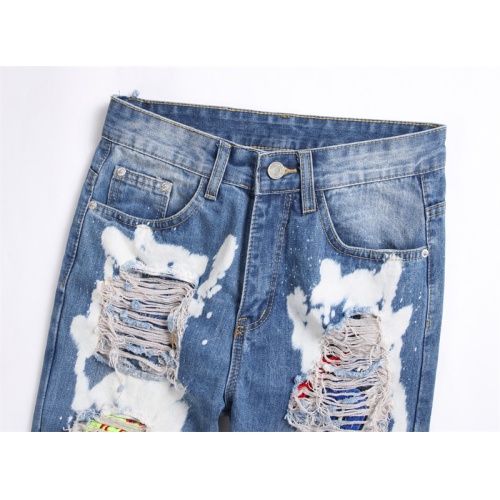 Cheap Philipp Plein PP Jeans For Men #1163014 Replica Wholesale [$48.00 USD] [ITEM#1163014] on Replica Philipp Plein PP Jeans
