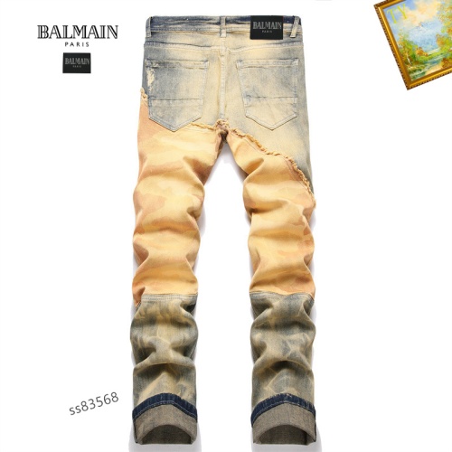 Cheap Balmain Jeans For Men #1163019 Replica Wholesale [$48.00 USD] [ITEM#1163019] on Replica Balmain Jeans