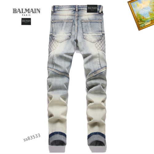 Cheap Balmain Jeans For Men #1163028 Replica Wholesale [$48.00 USD] [ITEM#1163028] on Replica Balmain Jeans