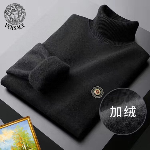 Cheap Versace Sweaters Long Sleeved For Men #1163149 Replica Wholesale [$48.00 USD] [ITEM#1163149] on Replica Versace Sweaters