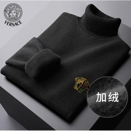Cheap Versace Sweaters Long Sleeved For Men #1163156 Replica Wholesale [$48.00 USD] [ITEM#1163156] on Replica Versace Sweaters