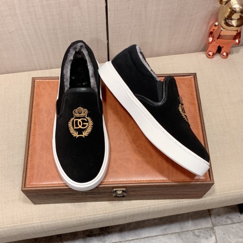 Cheap Dolce &amp; Gabbana D&amp;G Casual Shoes For Men #1163208 Replica Wholesale [$72.00 USD] [ITEM#1163208] on Replica Dolce &amp; Gabbana D&amp;G Casual Shoes