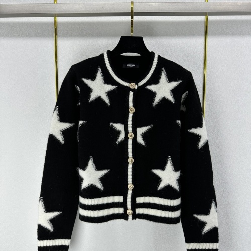 Cheap Balmain Sweaters Long Sleeved For Women #1163312 Replica Wholesale [$102.00 USD] [ITEM#1163312] on Replica Balmain Sweaters