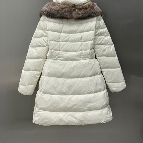 Cheap Moncler Down Feather Coat Long Sleeved For Women #1163340 Replica Wholesale [$140.00 USD] [ITEM#1163340] on Replica Moncler Down Feather Coat