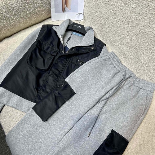 Cheap Prada Tracksuits Long Sleeved For Women #1163366 Replica Wholesale [$108.00 USD] [ITEM#1163366] on Replica Prada Tracksuits