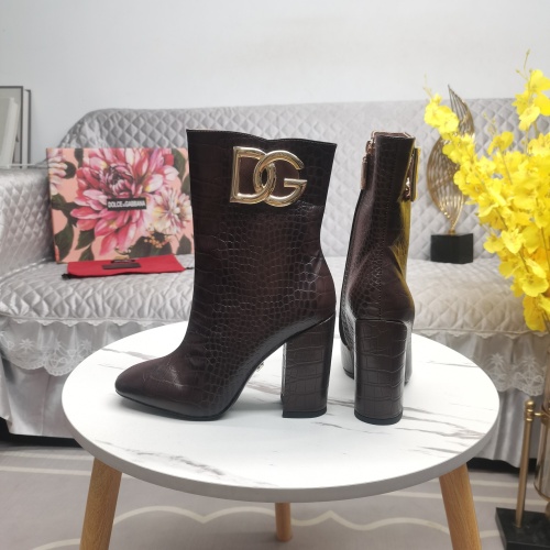 Cheap Dolce &amp; Gabbana D&amp;G Boots For Women #1163374 Replica Wholesale [$160.00 USD] [ITEM#1163374] on Replica Dolce &amp; Gabbana D&amp;G Boots