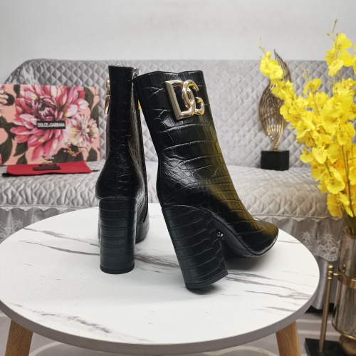 Cheap Dolce &amp; Gabbana D&amp;G Boots For Women #1163375 Replica Wholesale [$160.00 USD] [ITEM#1163375] on Replica Dolce &amp; Gabbana D&amp;G Boots