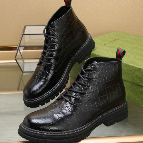 Cheap Gucci Boots For Men #1163438 Replica Wholesale [$105.00 USD] [ITEM#1163438] on Replica Gucci Boots