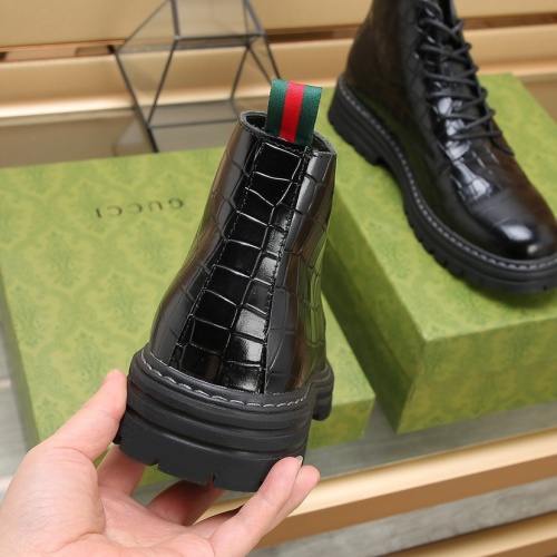 Cheap Gucci Boots For Men #1163438 Replica Wholesale [$105.00 USD] [ITEM#1163438] on Replica Gucci Boots