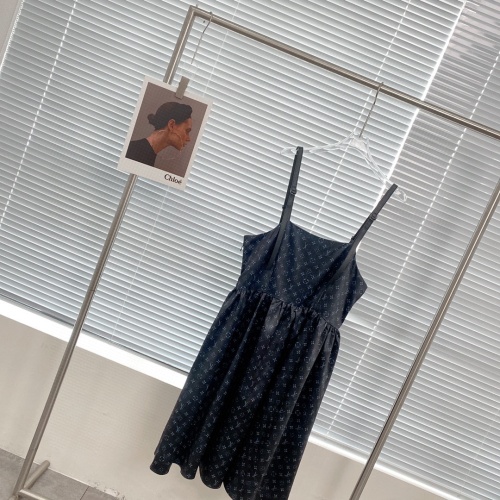 Cheap Louis Vuitton LV Dresses Sleeveless For Women #1163468 Replica Wholesale [$80.00 USD] [ITEM#1163468] on Replica Louis Vuitton LV Dresses