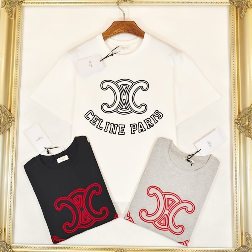 Cheap Celine T-Shirts Short Sleeved For Women #1163504 Replica Wholesale [$52.00 USD] [ITEM#1163504] on Replica Celine T-Shirts