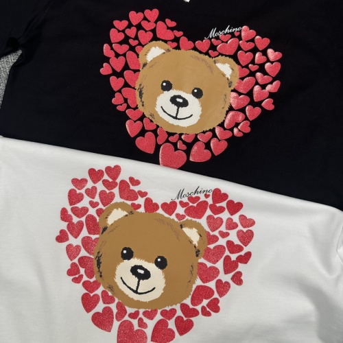 Cheap Moschino T-Shirts Short Sleeved For Women #1163535 Replica Wholesale [$52.00 USD] [ITEM#1163535] on Replica Moschino T-Shirts
