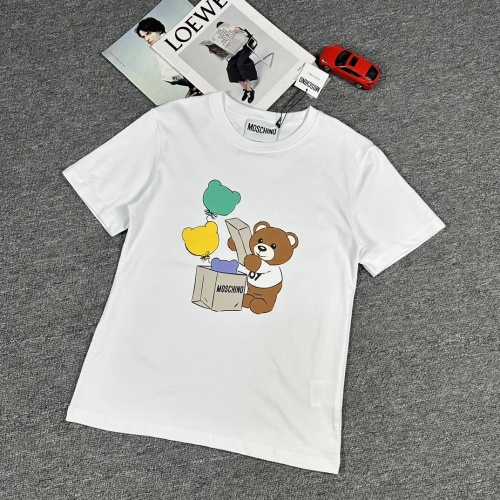 Cheap Moschino T-Shirts Short Sleeved For Women #1163541 Replica Wholesale [$52.00 USD] [ITEM#1163541] on Replica Moschino T-Shirts