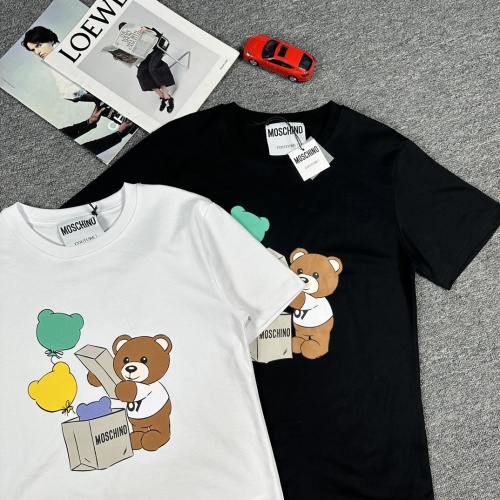 Cheap Moschino T-Shirts Short Sleeved For Women #1163541 Replica Wholesale [$52.00 USD] [ITEM#1163541] on Replica Moschino T-Shirts