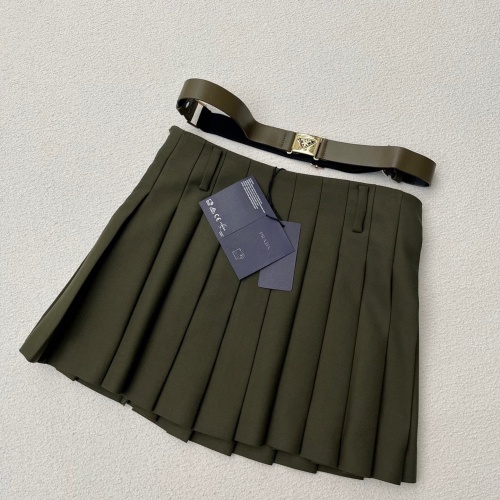 Cheap Prada Skirts For Women #1163568 Replica Wholesale [$72.00 USD] [ITEM#1163568] on Replica Prada Skirts