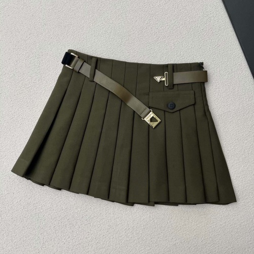 Cheap Prada Skirts For Women #1163568 Replica Wholesale [$72.00 USD] [ITEM#1163568] on Replica Prada Skirts