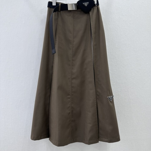 Cheap Prada Midi Skirt For Women #1163571 Replica Wholesale [$96.00 USD] [ITEM#1163571] on Replica Prada Skirts