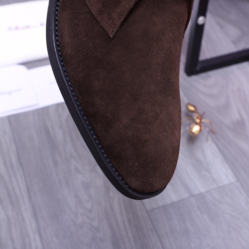 Cheap Salvatore Ferragamo Boots For Men #1163583 Replica Wholesale [$88.00 USD] [ITEM#1163583] on Replica Salvatore Ferragamo Boots
