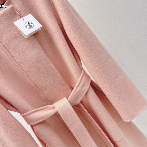 Cheap Hermes Coat Long Sleeved For Women #1163605 Replica Wholesale [$459.50 USD] [ITEM#1163605] on Replica Hermes Coat