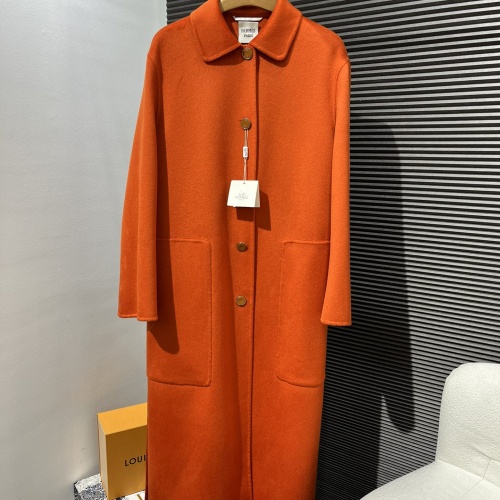 Cheap Hermes Coat Long Sleeved For Women #1163610 Replica Wholesale [$393.39 USD] [ITEM#1163610] on Replica Hermes Coat