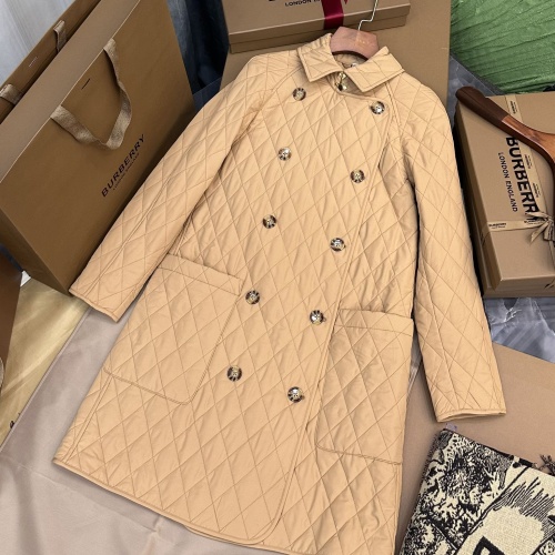 Cheap Burberry Coats Long Sleeved For Women #1163616 Replica Wholesale [$200.00 USD] [ITEM#1163616] on Replica Burberry Coats