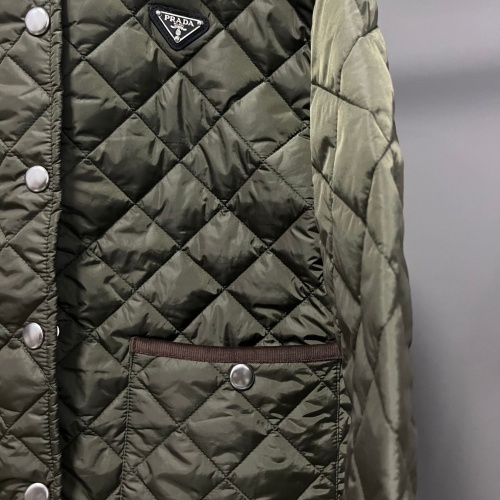 Cheap Prada Jackets Long Sleeved For Women #1163631 Replica Wholesale [$132.00 USD] [ITEM#1163631] on Replica Prada Jackets