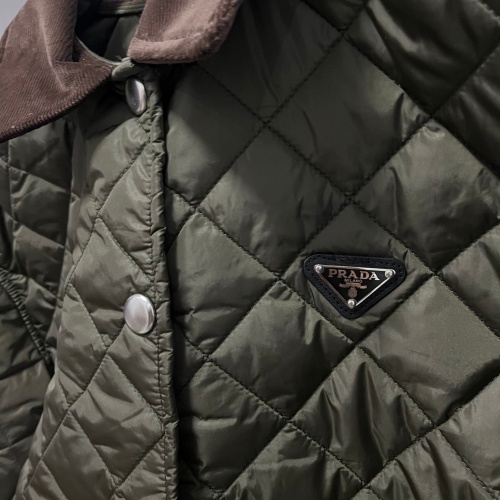 Cheap Prada Jackets Long Sleeved For Women #1163631 Replica Wholesale [$132.00 USD] [ITEM#1163631] on Replica Prada Jackets
