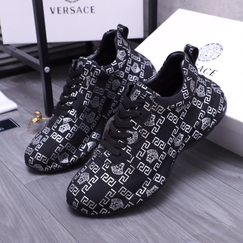 Cheap Versace Casual Shoes For Men #1163637 Replica Wholesale [$96.00 USD] [ITEM#1163637] on Replica Versace Casual Shoes