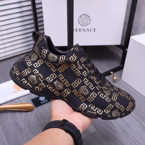 Cheap Versace Casual Shoes For Men #1163638 Replica Wholesale [$96.00 USD] [ITEM#1163638] on Replica Versace Casual Shoes