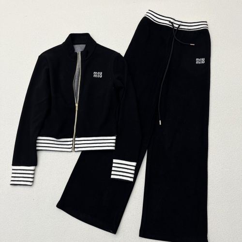 Cheap MIU MIU Tracksuits Long Sleeved For Women #1163644 Replica Wholesale [$128.00 USD] [ITEM#1163644] on Replica MIU MIU Tracksuits